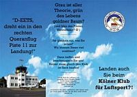 Außenansicht des KKfL-Flyers Außenansicht des KKfL-Flyers
