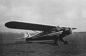 Die erste Piper J 3 D-EBUG
